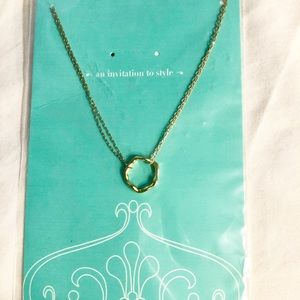 Stella & Dot circle of life necklace retired style